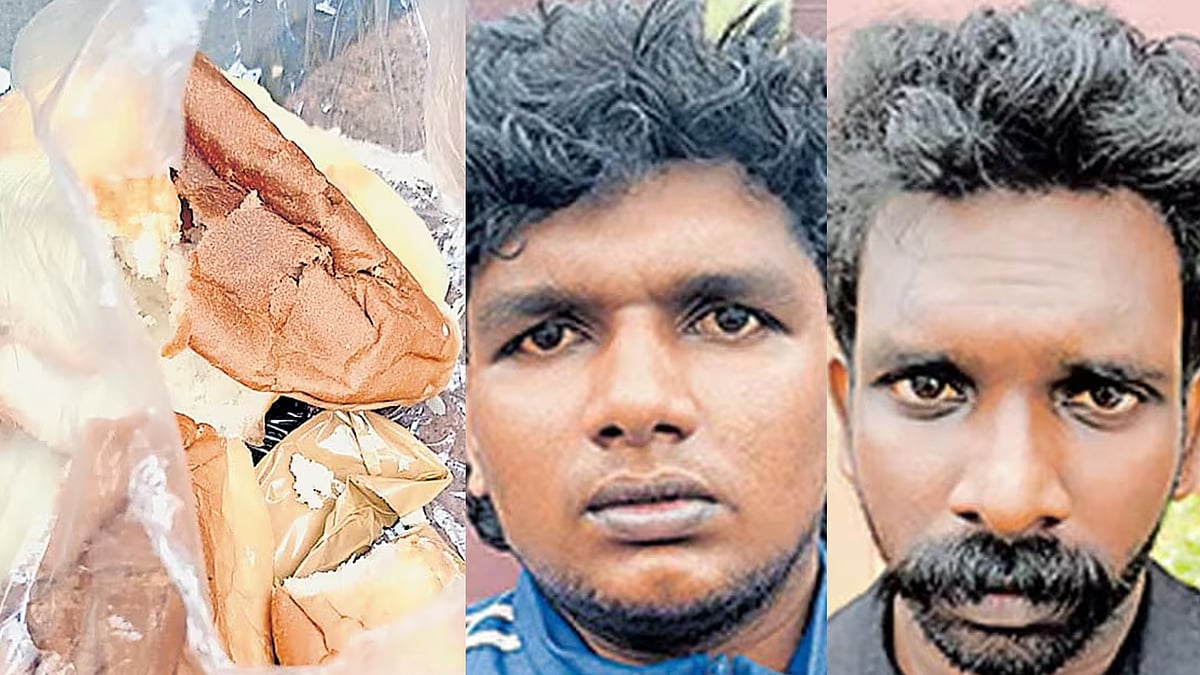 ബണ്ണിനുള്ളിൽ ഒളിപ്പിച്ച നിലയിൽ എംഡിഎംഎ; യുവാക്കൾ പിടിയിൽ